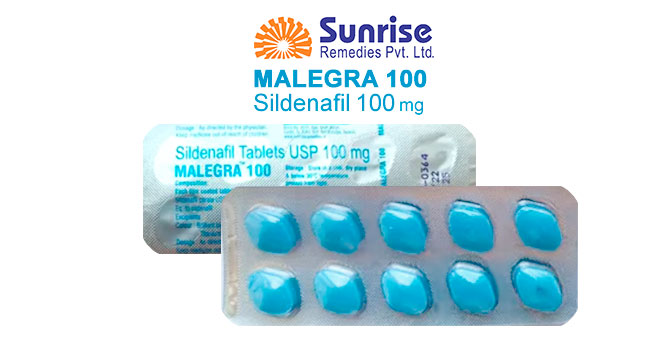 MALEGRA 100 sildenafil 100 mg